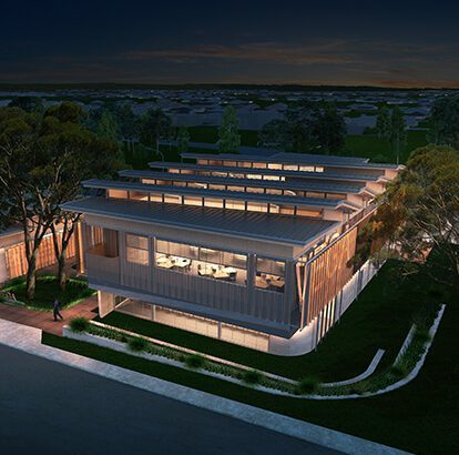 sustainable office building